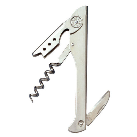 Franmara 2029-BU Hugger Waiter's Corkscrew with Nickel-Plated Handle