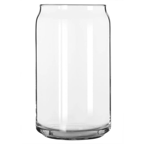 Libbey Glass 209 Can Glass Tumbler, 16 oz., Clear