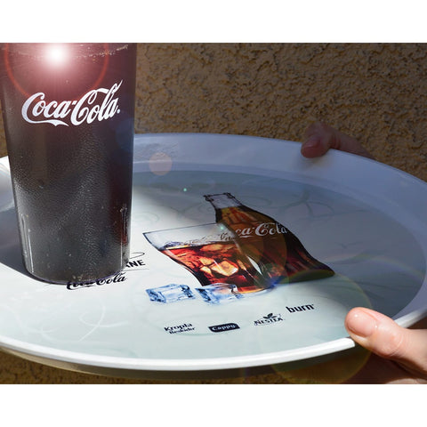 Cambro 20CC152 Coca-Cola 22 oz Clear SAN Plastic Tumbler