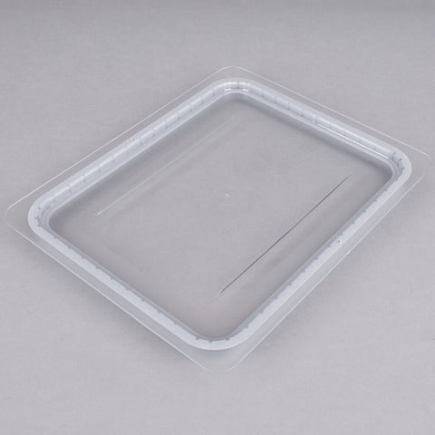 Cambro 20CWGL135 Camwear 1/2 Size Clear Polycarbonate GripLid Food Pan Cover