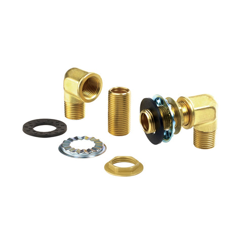 Krowne Metal 21-190L Royal Series Wall Mounting Kit for Wall Mount Faucets and Pre-Rinse Units