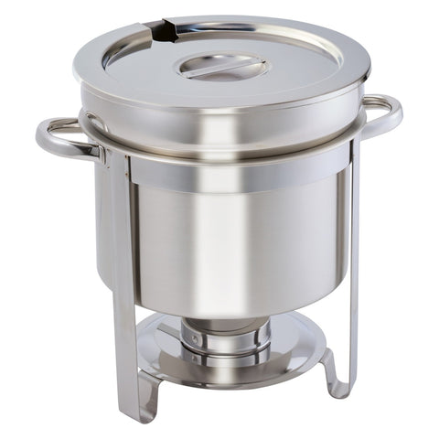Winco 211 11 Qt Stainless Steel Round Soup Warmer