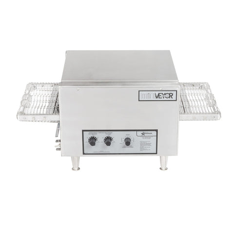 Star Manufacturing 214HX Holman Miniveyor Countertop Conveyor Oven, Quartz Infrared Heaters, Analog Controls, 208V 1PH