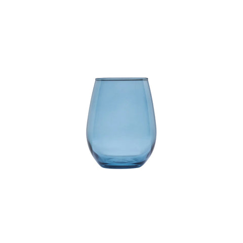 Libbey 217 Stemless Wine Glass, Sapphire 11.75 oz. - 12/Case