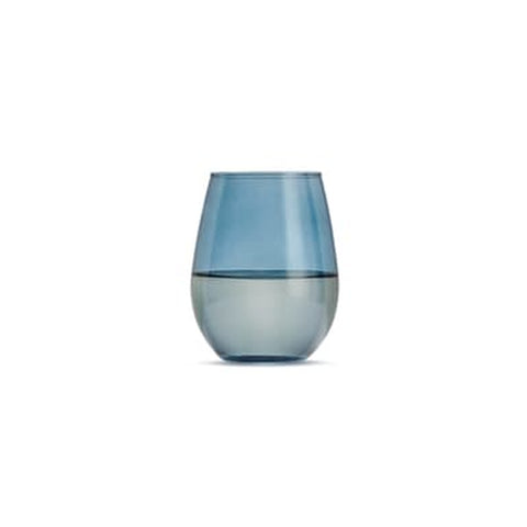 Libbey 217 Stemless Wine Glass, Sapphire, 11.75 oz.
