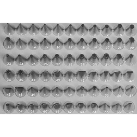 Ateco A21-1 #21 Open Star Cake Decorating Tip