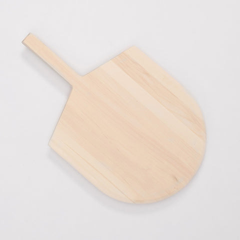 American Metalcraft 2212 Deluxe Wood Pizza Peel with Short Handle, 22" Overall Length
