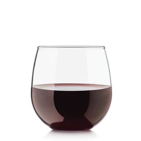 Libbey 222 Stemless Red Wine Glass, 16.75 oz