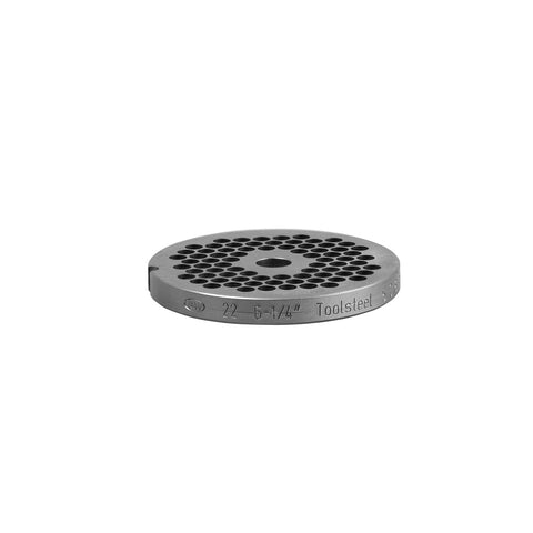Alfa International 22 1/4 HBLS L&W Hubless Chopper Plate, Hub Size 22, 1/4" Hole Size