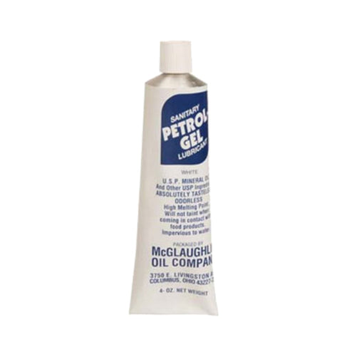 McGlaughlin Oil Co. 23366 Petro-Gel 4 oz. Food-Grade Sanitary Lubricant Tube