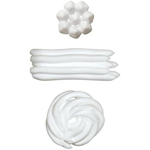 Ateco 234 Large Grass Vermicelli Multi-Opening Piping Tip - Stainless Steel Cake Decorating Tip