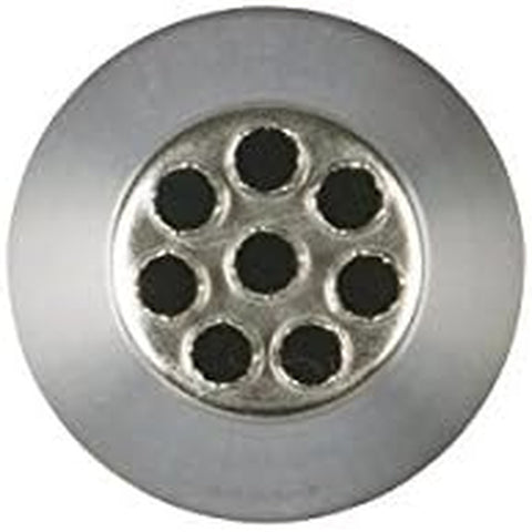 Ateco 234 Large Grass Vermicelli Multi-Opening Piping Tip - Stainless Steel Cake Decorating Tip