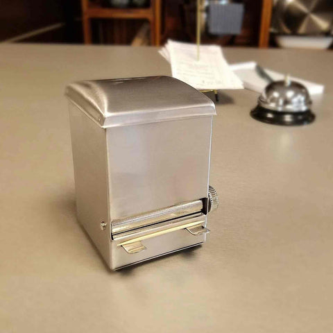 TableCraft Products 236 Stainless Steel Top-Loading Toothpick Dispenser