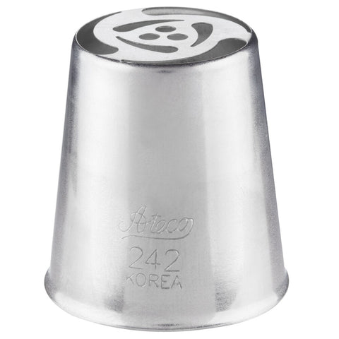 Ateco 242 Russian Piping Tip - Stainless Steel Tulip Tube