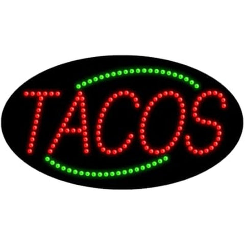 Arter Neon 24301 Tacos LED Dots Sign