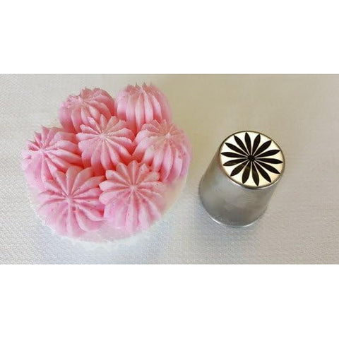Ateco 249 Russian Piping Tip - Stainless Steel Floral Pastry Tube