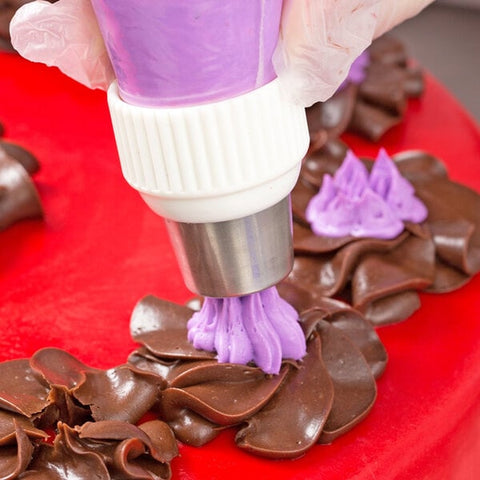 Ateco 251 Russian Piping Tip - One Step Cherry Blossom Pastry Tube