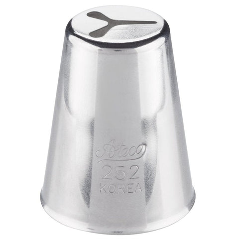 Ateco 252 Heart Piping Tip - Stainless Steel Pastry Tube