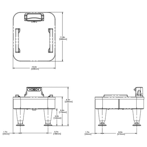 BUNN 27825.0200 Infusion Series Soft Heat Single Server Docking Stand - 120V