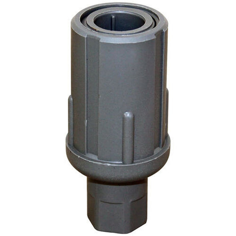 AllPoints Foodservice Parts & Supplies 281182 Gray Plastic Bullet Foot for 1-5/8" OD Round Tubing