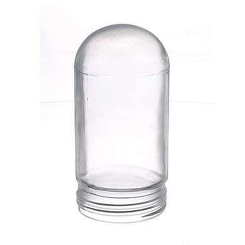 AllPoints Foodservice Parts & Supplies 281397 Silicone-Coated Glass Globe Light Cover for Walk-In Boxes