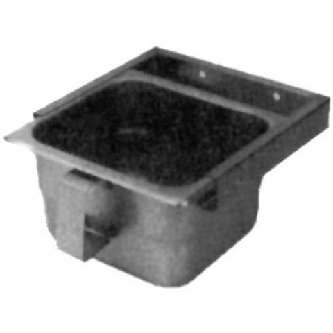 AllPoints 281472 Stainless Steel Grease Cup with Mounting Bracket, 7" x 6-3/8"