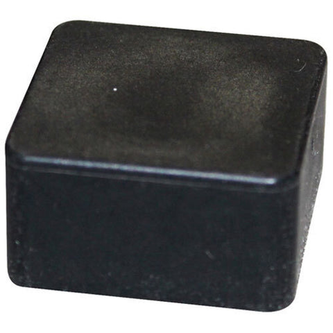 AllPoints 281668 Square Outside Cap, Black Plastic - Each