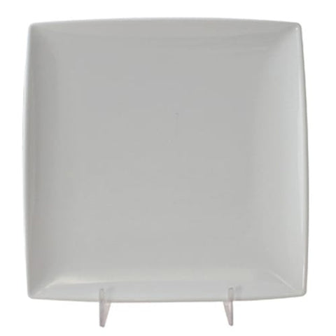Thunder Group 29007WT Classic White 7.25" Square Melamine Plate