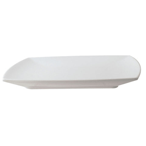 Thunder Group 29007WT Classic White 7.25" Square Melamine Plate