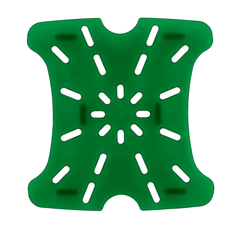 Cambro 2SFSFPDPP265 CamSquare FreshPro Drain Shelf for 2 and 4 Qt Containers, Translucent Green