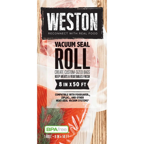 Weston 30-0008-W 8 in. x 50 ft. Vacuum Seal Roll