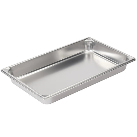 Vollrath 30022 Super Pan V Full-Size 2.5-Inch Deep Stainless Steel Steam Table Pan