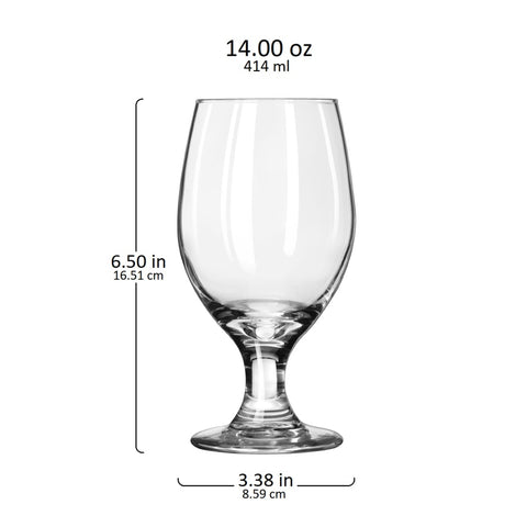 Libbey 3010 Perception Banquet Goblet, 14 oz.