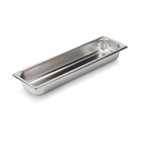 Vollrath 30522 Super Pan V Half-Long Size Stainless Steel Steam Table Pan, 2-1/2" Deep