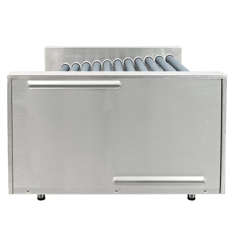 Star 30SCE Grill-Max Pro 30 Hot Dog Roller Grill with Electronic Controls, Slanted Top, 120V