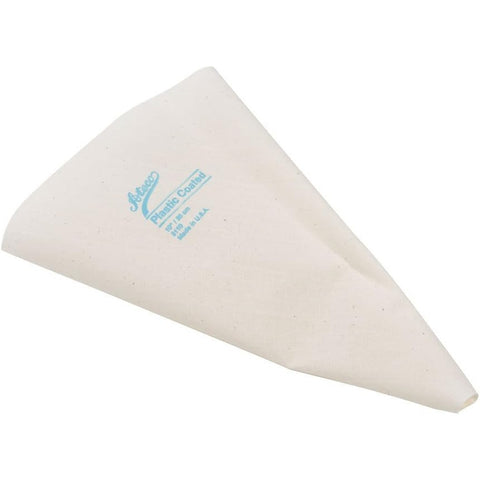 Ateco 3110 Plastic Coated Canvas Decorating Bag, 10-Inch Reusable Pastry Bag
