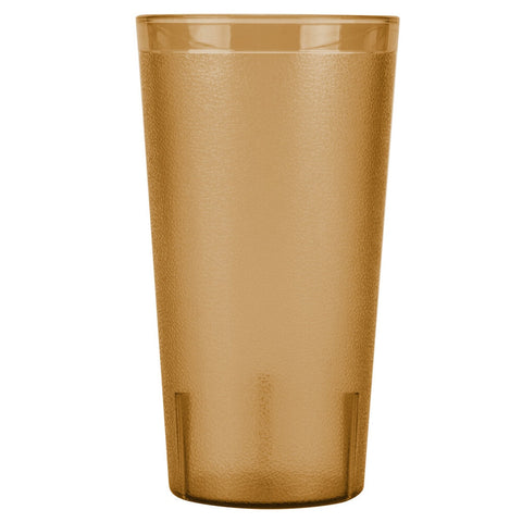 Cambro 3200P2153 Colorware 32 oz Amber SAN Plastic Tumbler