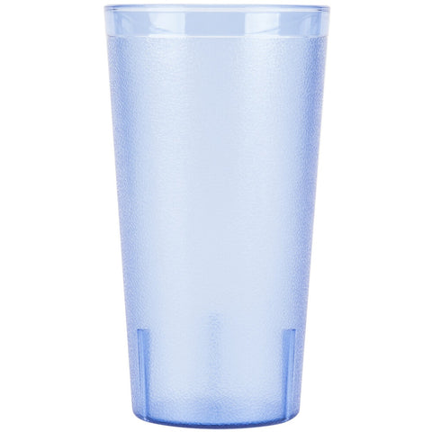 Cambro 3200P2401 Colorware 32 oz. Slate Blue SAN Plastic Tumbler