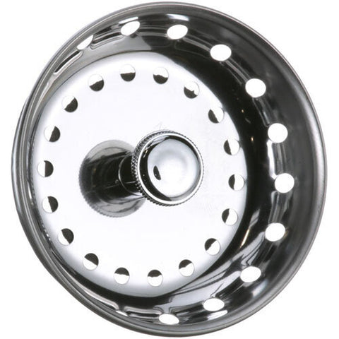 AllPoints 321215 Universal Replacement Sink Basket Strainer, 3-1/2" Drain, Stainless Steel