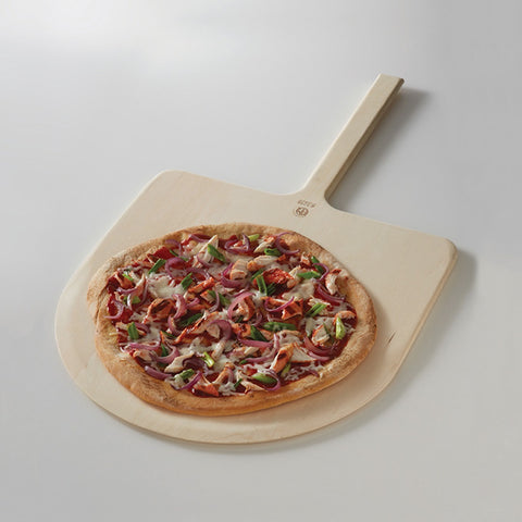 American Metalcraft 3218 Wood Pizza Peel, 18" x 17-1/2" Blade, 32" Overall Length