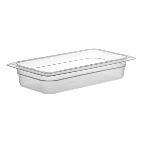 Cambro 32PP190 1/3 Size Translucent Polypropylene Food Pan, 2-1/2" Deep