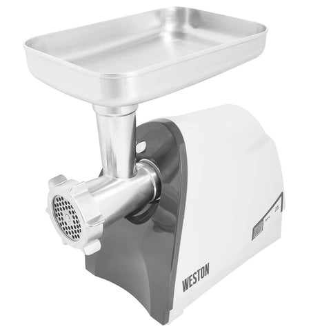 Hamilton Beach 33-0201-W Heavy-Duty Electric Meat Grinder and Sausage Stuffer, #8 Hub, 120V