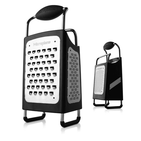 Microplane 34006 4-Sided Box Grater with Stainless Steel Blades