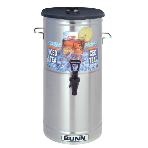 Bunn 34100.0002 TDO-4 4-Gallon Iced Tea Dispenser with Brew-Thru Lid