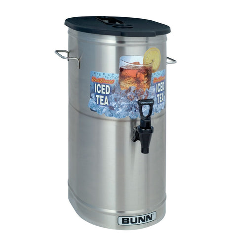 Bunn 34100.0002 TDO-4 4-Gallon Iced Tea Dispenser with Brew-Thru Lid