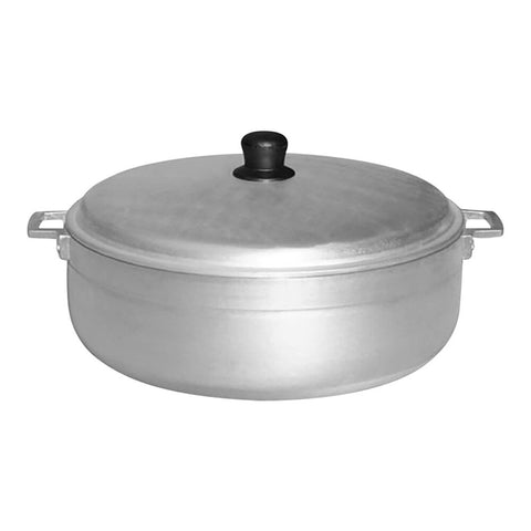 Town 34322 22.6 Qt. Cast Aluminum Caldero Pot with Lid