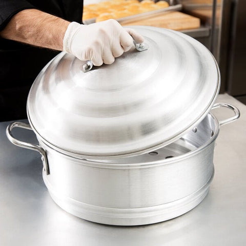 Town 34516 16" Aluminum Chinese Steamer Cover