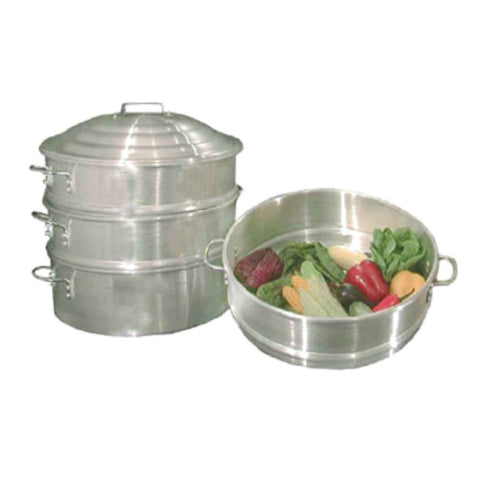 Town Equipment 34614 14-Inch Chinese Steamer Water Pan, Aluminum