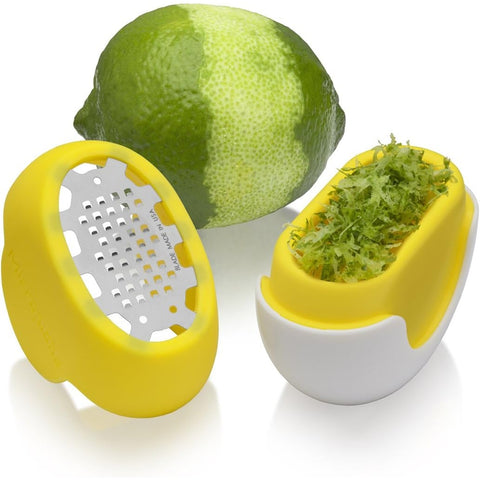 Microplane 34630 Flexi Zesti Mini Citrus Zester - Yellow