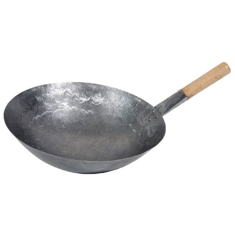 Town Food Service 34702 14" Mandarin Wok with Wood Handle